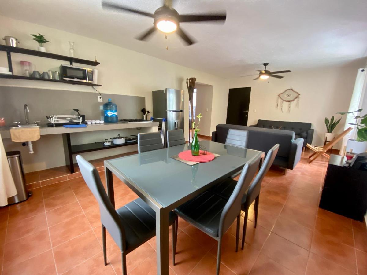 Peach35 Apartamento Centrico, 5 Min De La Playa 칸쿤 외부 사진