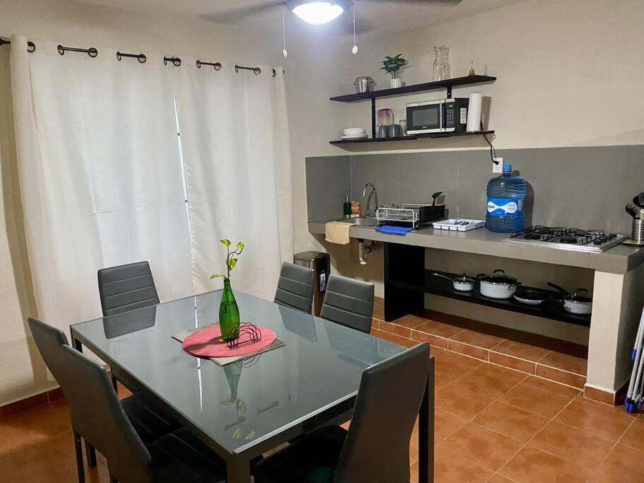 Peach35 Apartamento Centrico, 5 Min De La Playa 칸쿤 외부 사진